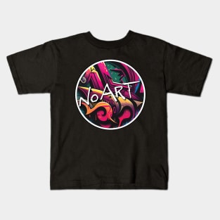 No Art Records Kids T-Shirt